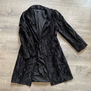 Eileen Fisher long dress jacket